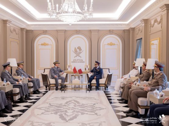 El Inspector General de las FAR realiza una visita de trabajo al Estado de Qatar