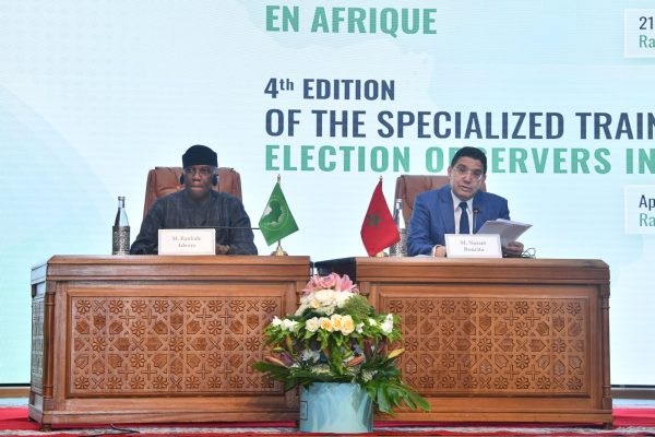 Inauguración en Rabat de la Cuarta Edición de la Formación para Observadores Electorales Africanos con Participación de 52 Países