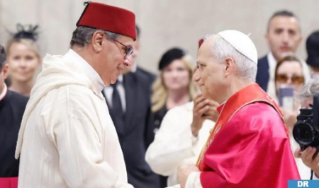 Akhannouch representa a SM el Rey, Amir Al-Muminin, en la inauguración oficial del pontificado del Papa León XIV